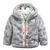  The North Face Infants Reversible Mossbud Swirl Full Zip Hooded Jacket - Reverse